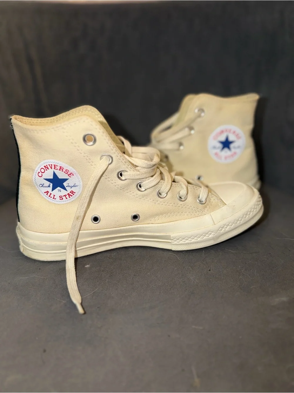 Converse x Comme Des Garcons Play Chuck 70 Hi Sneakers